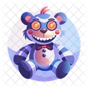 Spooky Toy Teddy Bear Scary Icon