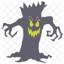 Spooky Tree Tree Halloween Icon