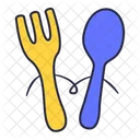 Spoon Fork Together Icon