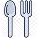 Spoon and fork  Icon