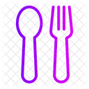 Spoon and fork  Icon