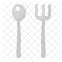 Spoon And Fork Cookware Crockery Icon