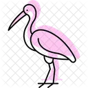 Loffler Vogel Wasser Symbol