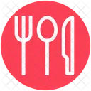 Spoons Set Flatware Fork Icon