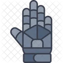 Sport Cricket Handschuh Symbol