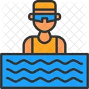 Sport Aquathlon Athlete Icon