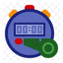 Stopwatch Whistle Timer Icon