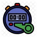 Stopwatch Whistle Timer Icon