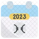 Sport 2023 Calendar Icon