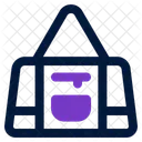 Sport Bag Gym Storage Icon