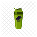 Green Sport Bottle Icon