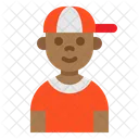 Sport Boy Cap Child Icon