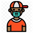 Sport Boy Cap Boy Icon
