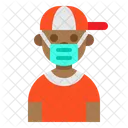 Sport Boy Cap Boy Icon