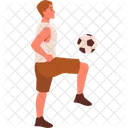 Sport Character Football Icon