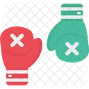 Sport Gloves Boxing Exercise Icon