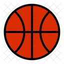 Sport Items Basketball Online Shopping Icon