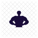 Stark Mann Silhouette Symbol