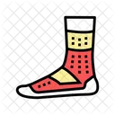 Sport Sock Color Icon
