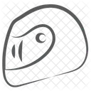 Sporthelm Fahrradhelm Rennhelm Symbol