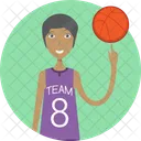 Sportlady Basketball Sport Icon