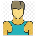 Mann Avatar Charakter Symbol