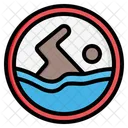 Sports Summertime Swimmer Icon