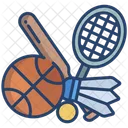 Sports Game Badminton Icon