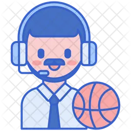 Sports Announcer  Icon