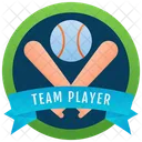 Winner Badge Team Player Badge Sports Badge Icon
