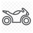Sportbike Transport Motorbike Icon