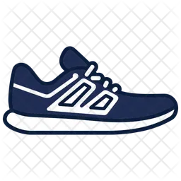 Sports Blue Shoes  Icon