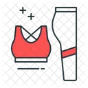 Msports Bra And Pants Sports Bra And Pants Ladies Sports Clothes Icon