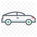 Racing Car Sports Car Taxi Icon