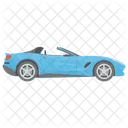Cabriolet Convertible Car Vehicle Icon