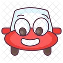 Open Car Transport Vehicle Icon