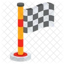 Sports Flag Flagpole Ensign Icon