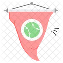 Sports Flag Pennant Icon