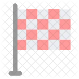 Sports flag  Icon