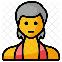 Sports girl Emoji Icon