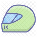 Sports Helmet Head Covering Headgear Icon