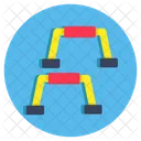 Sports Hurdles Barrier Barricades Icon