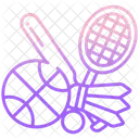 Sports Game Badminton Icon