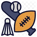 Sports Batminton Baseball アイコン
