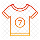 Sports Jersey Player Shirt Team Uniform Icon