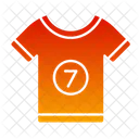 Sports Jersey Player Shirt Team Uniform Icon
