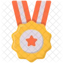 Sports Medal Golden Prize Icon