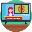 News Broadcasting Television News News Channel Icon