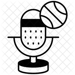 Sports podcast  Icon