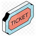 Sports Ticket Raffle Voucher Icon